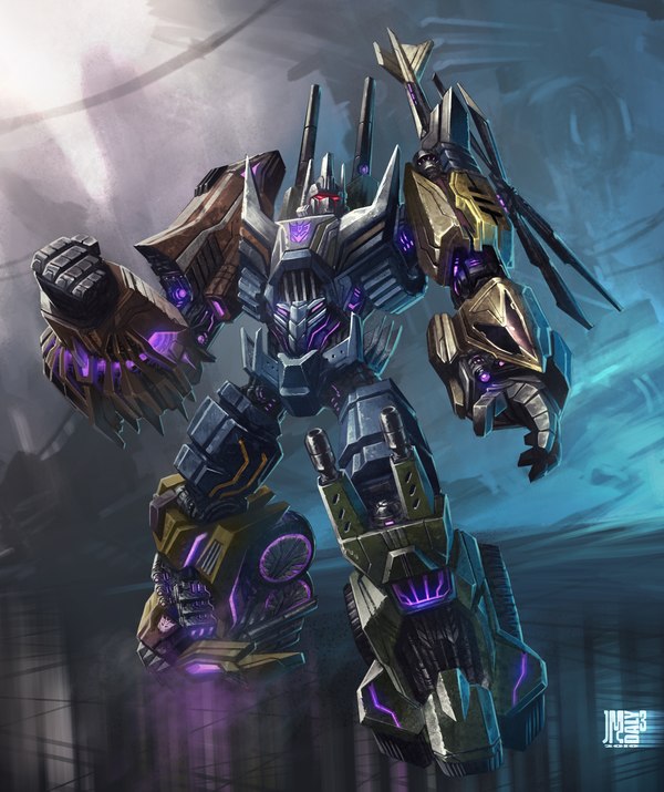Transformers Fall Of Cybertron Concept Art Bruticus (18 of 20)